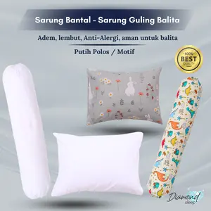 Sarung Bantal Guling Balita Diamond Sleep