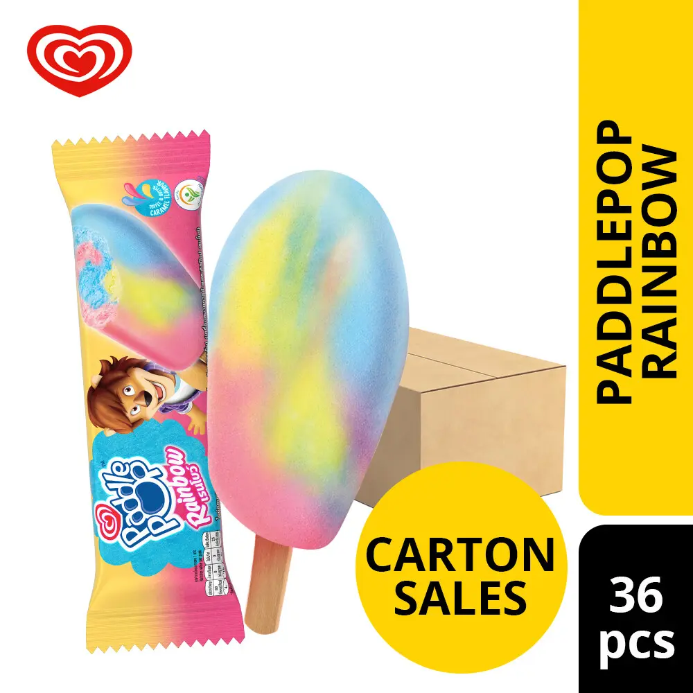 [CARTON SALES] Paddle Pop's Rainbow Ice Creams (36pcs)