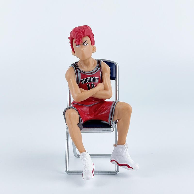 Slam Dunk Master Handmade GK Xiangbei Team Bench Style Sakura Flower Path Flowing Chuan Feng Mitsui Shou Desktop Model Decoration 1