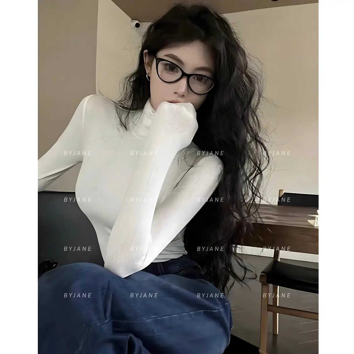 ( XẢ KHO ) Áo Thun Nữ Cổ Lọ 8p Dài Tay BYJANE - 850 | BigBuy360 - bigbuy360.vn