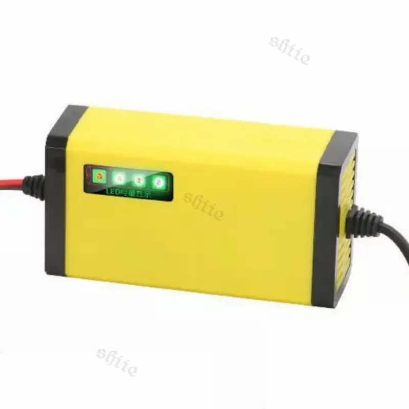 CAS CASAN AKI MOTOR MOBIL 12V 2A 12V/12A PORTABLE OTOMATIS CHARGER ACCU CARGER AKI PORTABLE MOTOR MOBIL Pasokan langsung pabrik 4