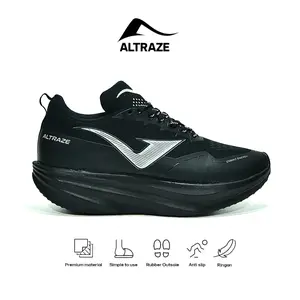 Sepatu Altraze - Sepatu Sneakers Kasual Pria Wanita Sporty Sepatu Olahraga Lari Running Altraze Cobalt Pro Hitam Putihi