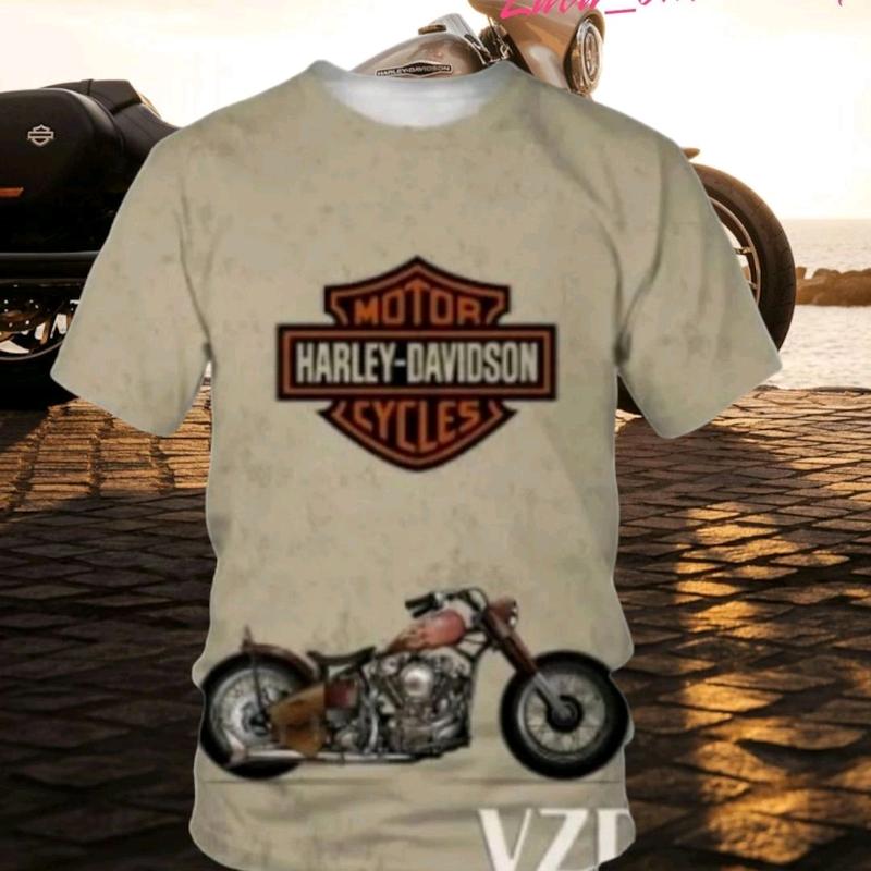 kaos jersey fullprinting pria wanita motor harley davidson keren moge 2