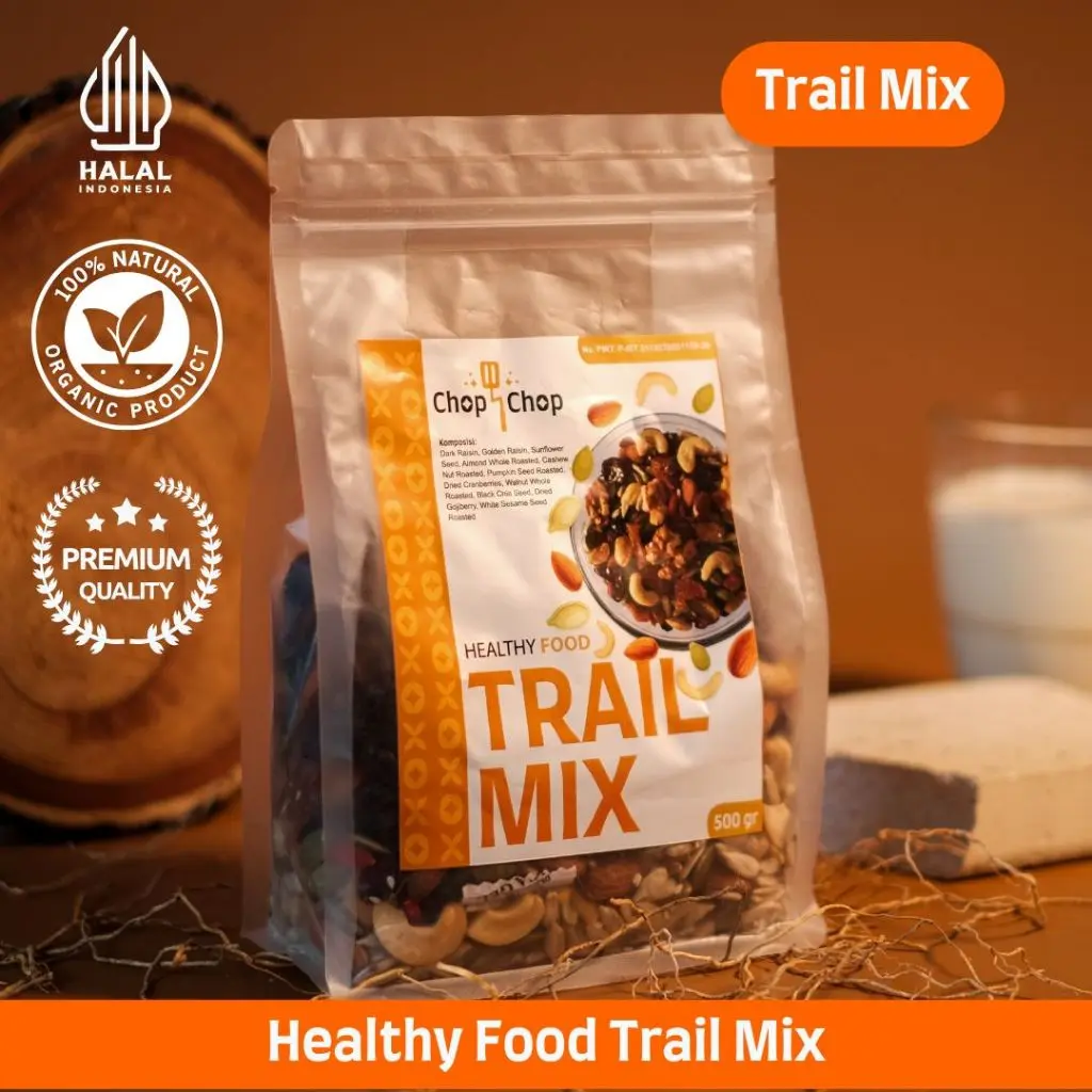 Perfect Blend Trail Mix Chopchop Cemilan Sehat Tinggi Nutrisi Granola Food