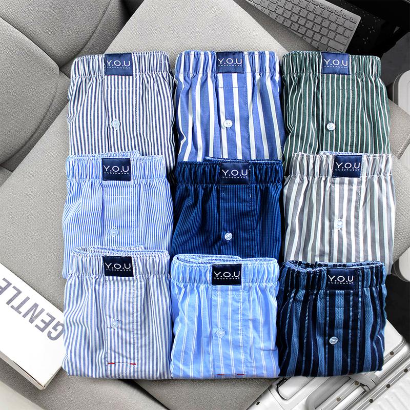 (Quần Có Túi) Quần Đùi Nam Chất KATE Cotton 100 Thoáng Mát Mặc Ngủ Form 45-95kg