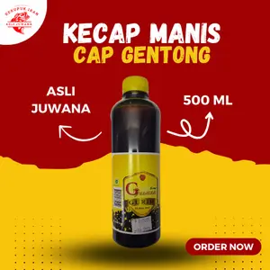 Kecap Gentong Botol 500 ml Manis Gurih Khas Juwana Pati