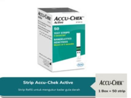 Strip Accuchek Active isi 50 pcs / Accu-chek Active 1
