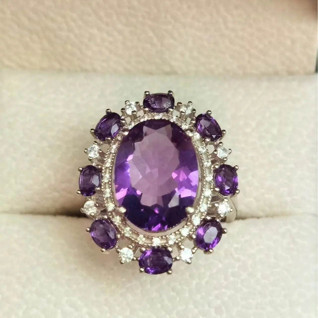 nice amethyst ring for ladies
