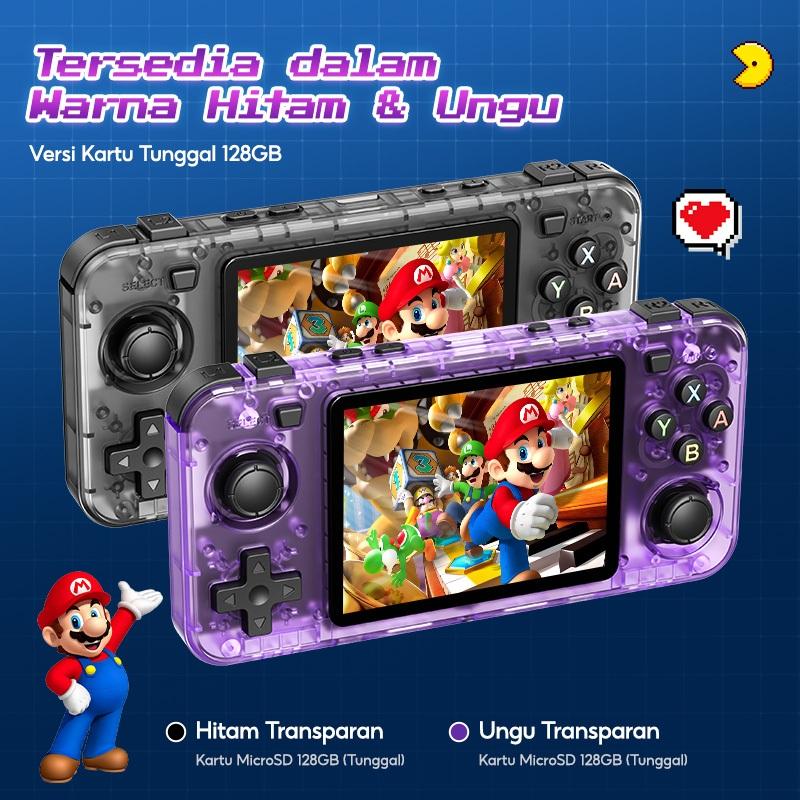 Game Bot Retro Game Console R36H Game Boy 3.5" IPS 128GB 20.000+ Game Hadiah Ulang Tahun Hadiah Natal Hadiah Tahun Game Bot Retro Game Console R36H Game Boy 3.5" IPS 128GB 20.000+ Game Hadiah Ulang Tahun Hadiah Natal Hadiah Tahun