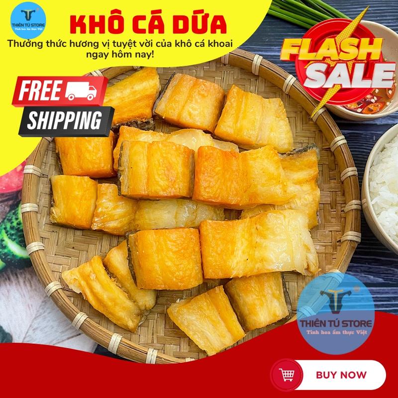Khô cá dứa 1kg cá dứa ngon nhiều thịt giàu dinh dưỡng đặc sản của Sài Gòn
