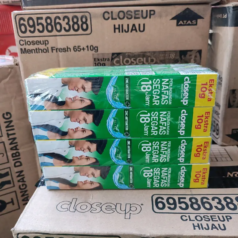 12 Pcs Closeup ukuran 65+10 gr 1