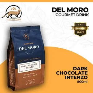 Delmoro Powder rasa Dark Chocolate Intenzo 800 Gr