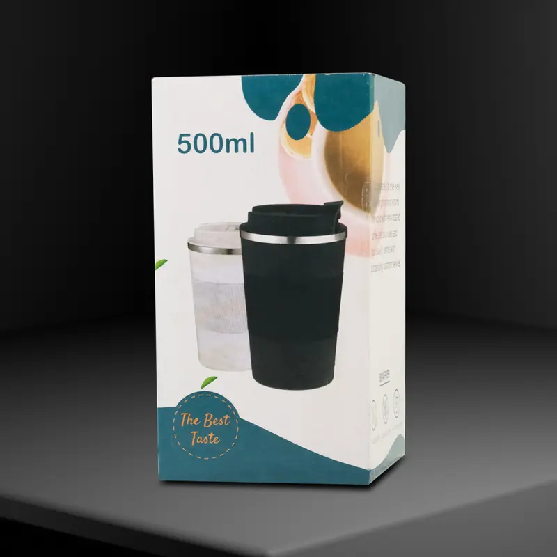 One Two Cups Botol Minum Tumbler Air Panas Dingin Anti Slip Stainless - IT-51 Bottles Water Plastik 8