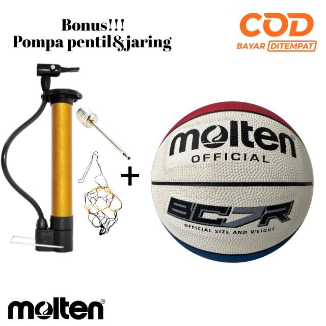 Product Introduction of BOLA BASKET MOLTEN RUBBER BC7R SIZE 7 ORIGINAL/GRATIS POMPA PENTIL&JARING 1