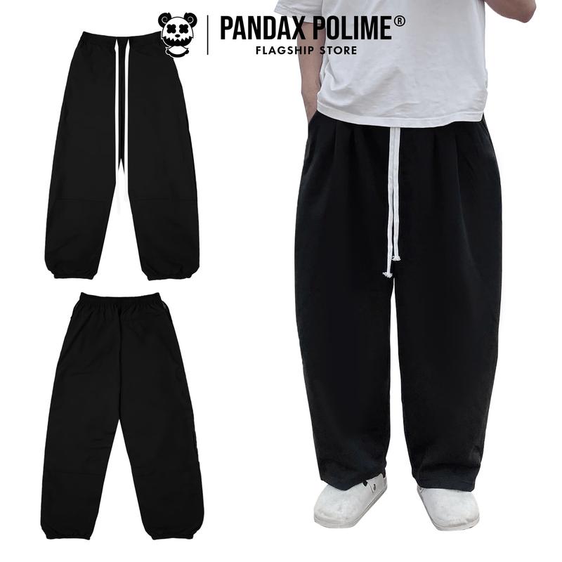 Quần nỉ chân cua chống nắng ống rộng Track Pant Sweatpants Form Balloon Unisex Big Size Dancer Toji Pants Parachute Harem Dáng Thụng Vintage Nhật Bản Bigsize px pandaxvn polime