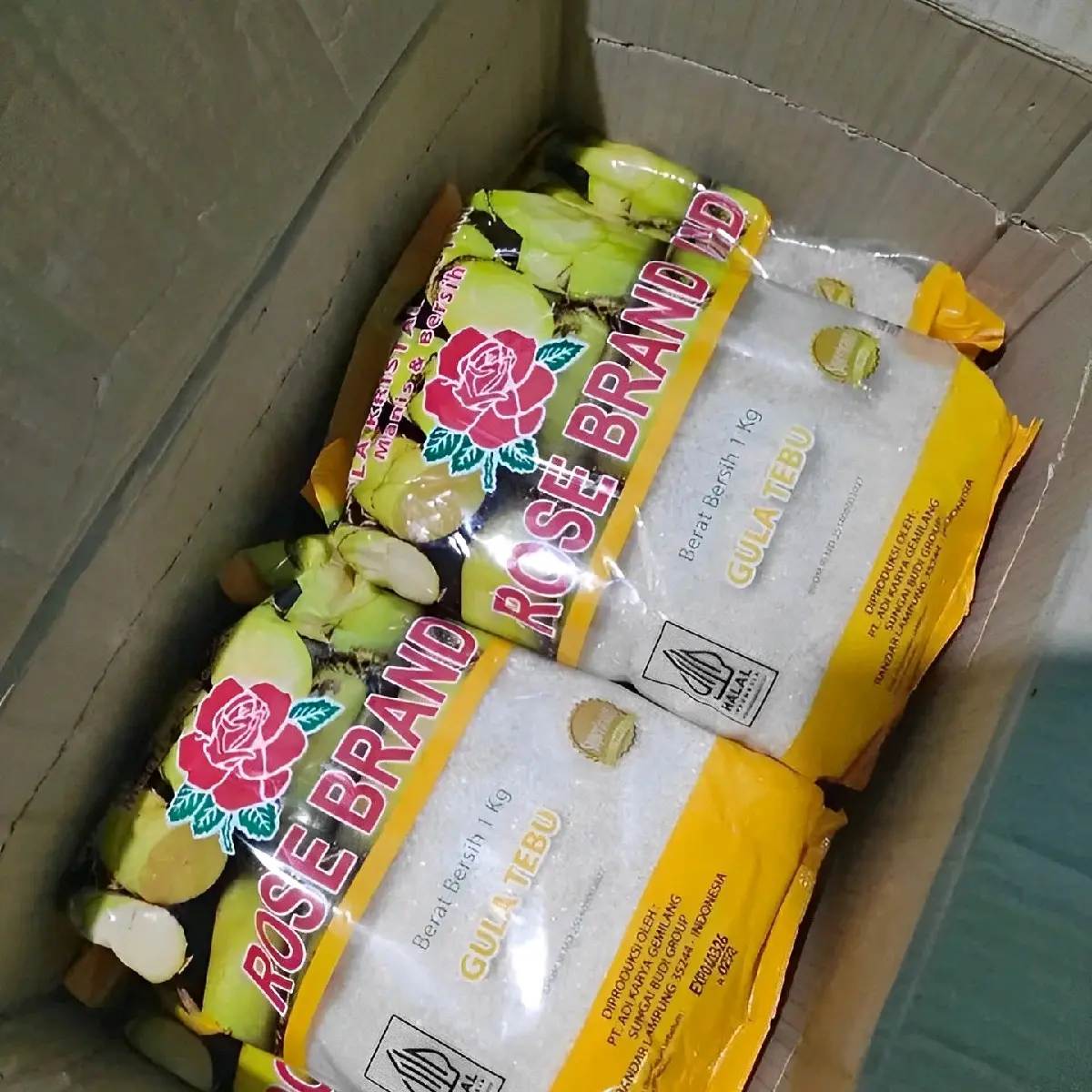 Gula pasir rose brand kemasan 1kg // Harga terjangkau Manis Food