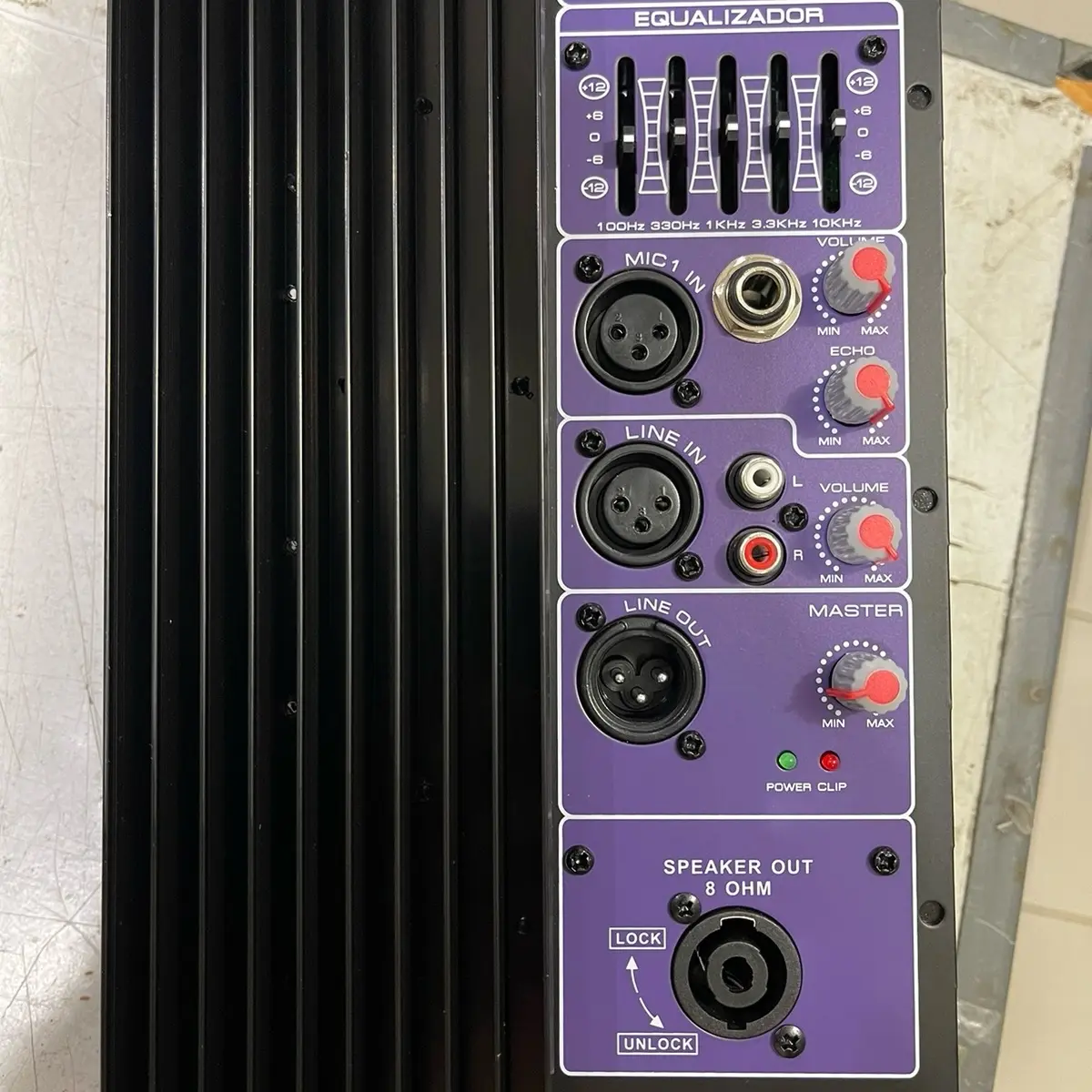 Mesin speaker active 16x38 & 16x40 cm
