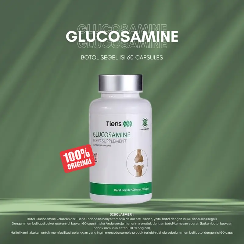 Glucosamine Capsule Tiens Original Tianshi 0
