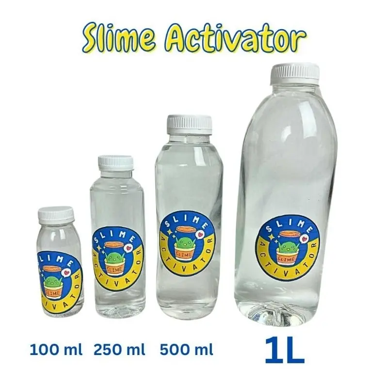 GHEduplay Slime Act ISI 2 PCS Aktivator Pembuat Pengenyal Slime Bahan Slime Base GOM 100ml Toys activator untuk Squishy 2