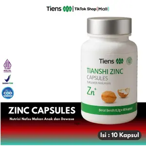 TIENS | Zinc Capsules | Nutrisi dan Gizi Untuk Anak | Isi 10 Kapsul