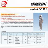 Gambar Baju Tahan Panas Kapal JIANGBO DTXF-93-I | Aluminized Fire Suit Tanpa Asbes Anti Api Safety Wearpack - size 42 dari gudangsafetycom Kota Administrasi Jakarta Barat 5 Tokopedia