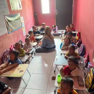 Ikat Rambut Warna Warni - Karet Rambut Mini untuk Wanita & Anak