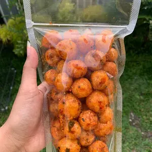 Cimol Krispy Pedas Kemasan SEDANG Camilan Makanan Food Snacks Cemilan