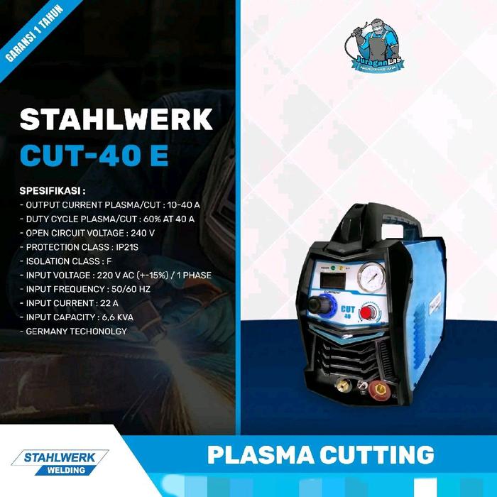 Gambar STAHLWERK CUT - 40E | MESIN PLASMA CUTTING dari Juragan Las_NEW Kota Administrasi Jakarta Pusat Tokopedia