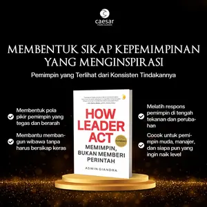 Buku Motivasi How Leader Act - Rahasia Menjadi Pemimpin yang Membawa Perubahan