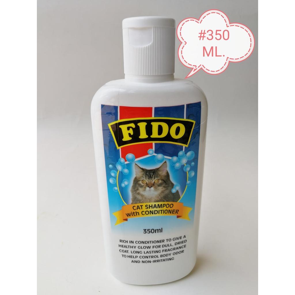 FIDO Cat Shampoo with Conditioner 350ml Syampu Kucing