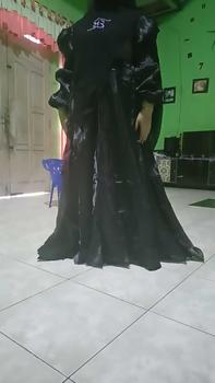 Product Review of BELIFI I RUMI SYARI ORGANZA PREMIUM MUSLIMAH MEGA COLLECTION Cantik Gamis Nyaman Elegant Hanya Boleh Dicuci Dengan Tangan Panjang Dress Hitam Maxi Dewasa • simpel Baju Gamis from B**_ 2