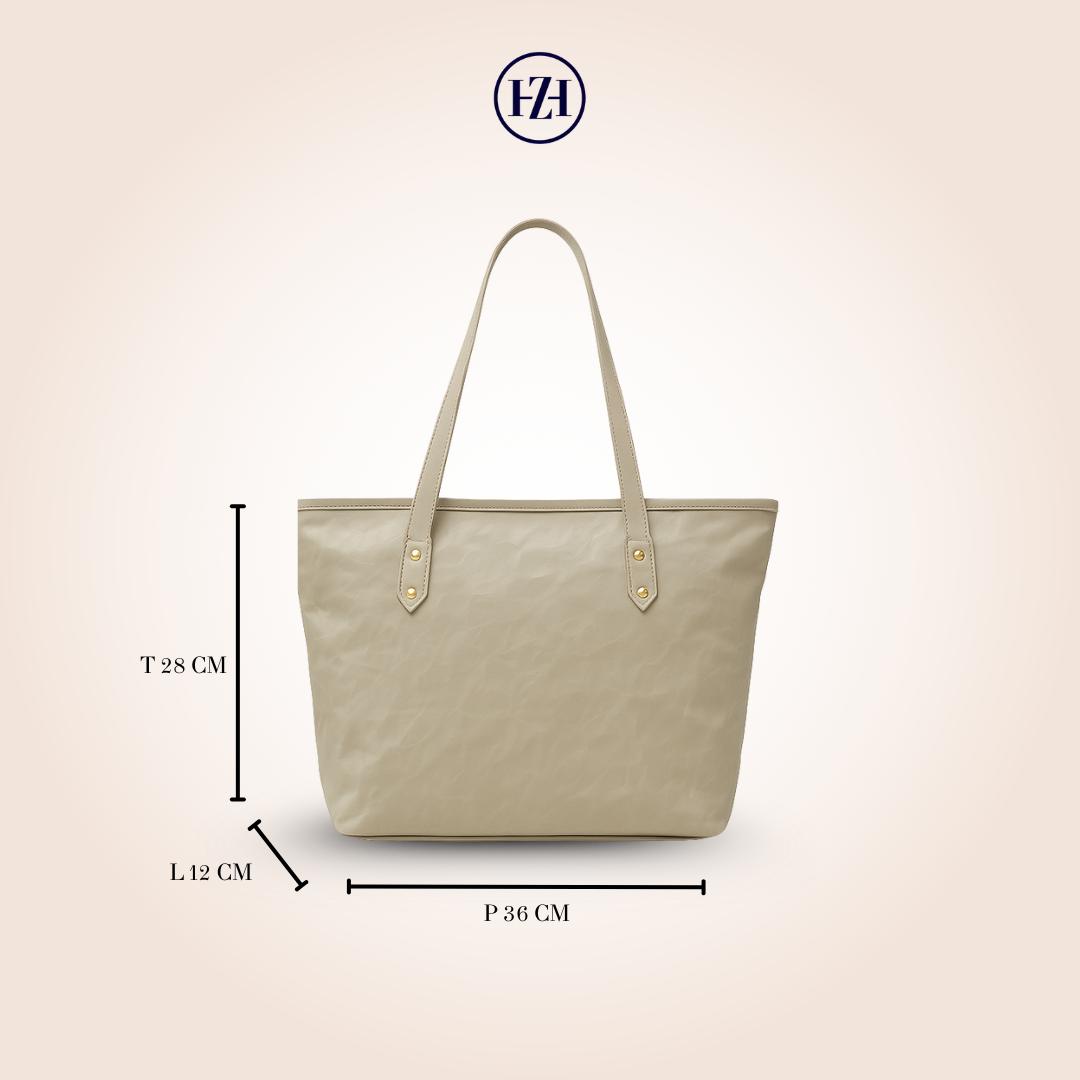 ZYHA | Cloudy - Tas Fashion Wanita - Totebag / Shoulder Bag Elegan | Tas Fashion Kerja / Kuliah Wanita