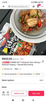 Product Review of COMBO SET  1 Pekasam Telor Sotong + Pekasam Daging + Sambal Bilis Garing Food from a**m 2