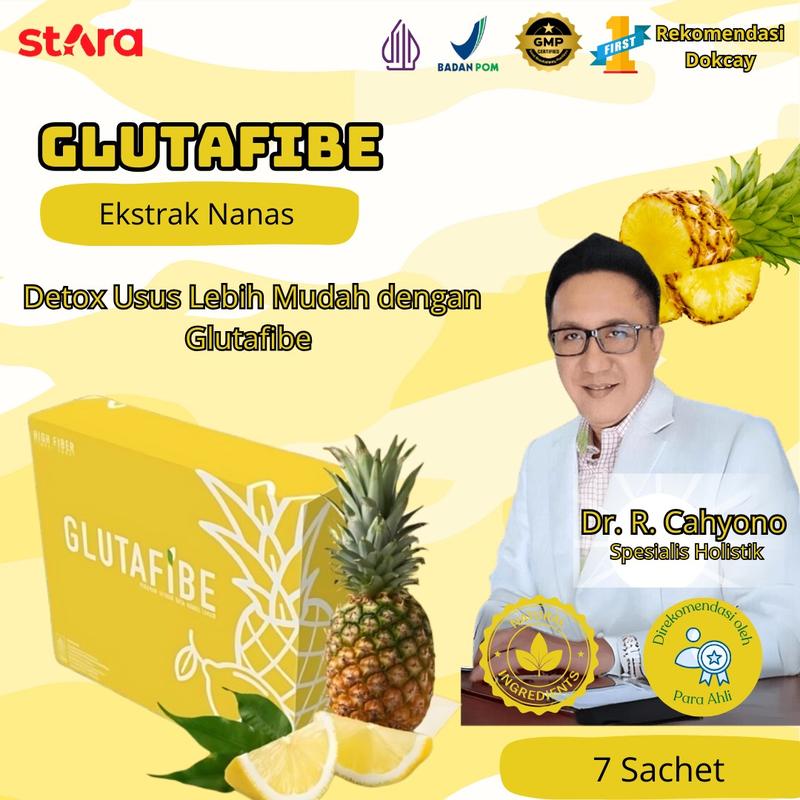Glutafibe Pencuci Usus Rekomendasi dokter Cahyono / dr cahyo  Official Store 1