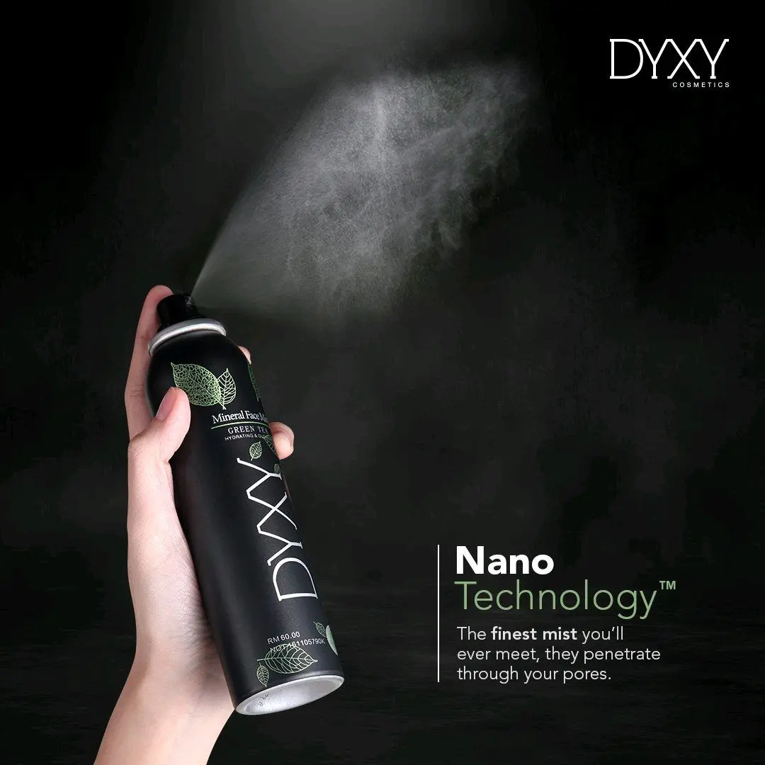 DYXY Green Tea Mineral Facemist Hydrating Sensitive Skin Oil Control