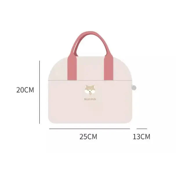 New Tas Bekal Makan Anak Sekolah Anti Panas / Lunch Bag Alumunnium Foil [Anti Panas] 2