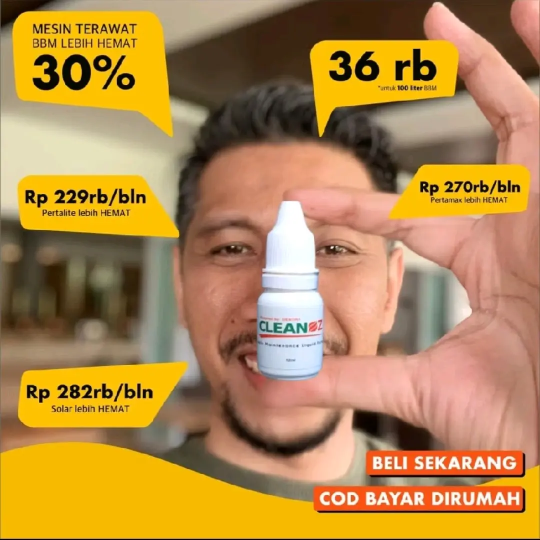 CLEANOZ / CLEANOZ ORIGINAL PENGHEMAT BBM ARLI KURNIA / CLEANOZ PENGHEMAT BENSIN