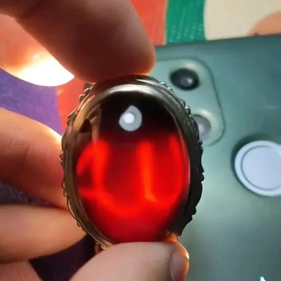 cincin batu akik narutal(Cod) Laki-laki berkualitas tinggi