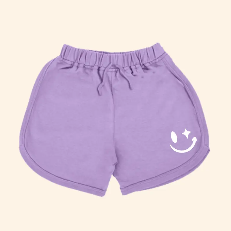 Celana pendek harian Anak-Anak perempuan bahan katun umur 1 2 3 4 5 6 7 8 9 10 tahun 1