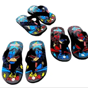 Boboy Sandal Jepit Anak Laki-laki Terbaru Terlaris Fashion Anak Motif Superhero Nyaman dan Tahan Lama