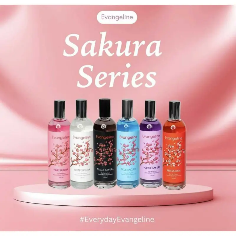 Evangeline Eau De Parfum Sakura 100ml/Parfum Wanita Sakura White Evangeline