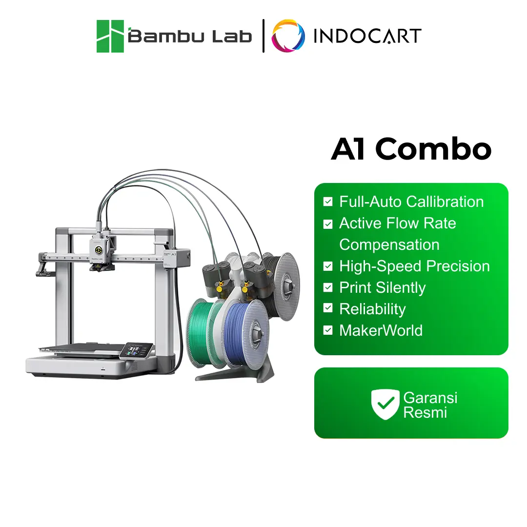 3D Printer BambuLab A1 COMBO Multi Colour Printing with Full-Auto Calibration 3D Printing