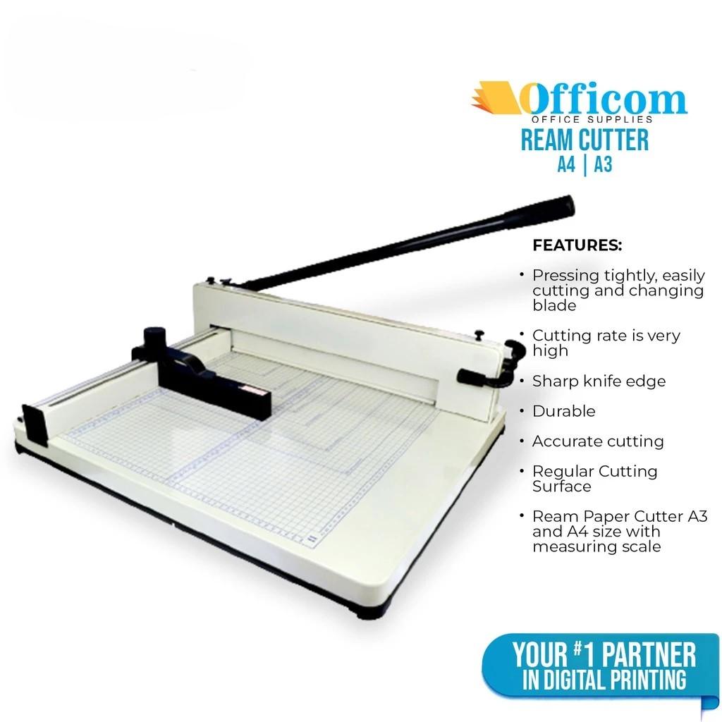AF Officom Ream Cutter A4 | A3 Size Heavy Duty Paper Cutter Ream Paper ...