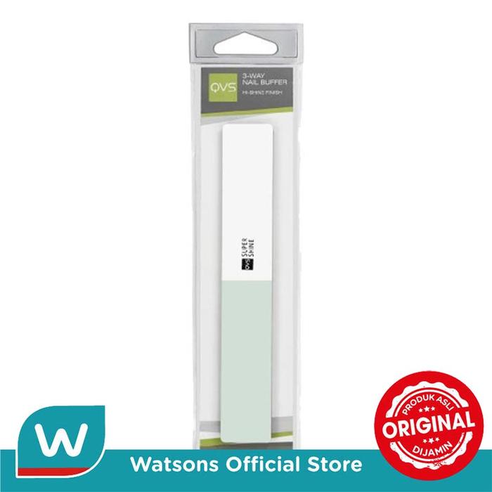 Gambar QVS 10-1193 3-Way Nail Buffer dari Watsons Indonesia Official Store Kab. Tangerang Tokopedia