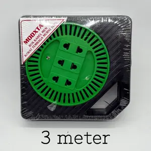 Kabel Box Roll Listrik 3 Meter Stop Kontak Modxta Colokan Listrik Portable