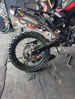 Product Review of Knalpot Norifumi Rocket 4 logo baru klx crf d-tracker wr pemasangan PNP produk only full system Motor Motorcycle Sporty from i**i 0