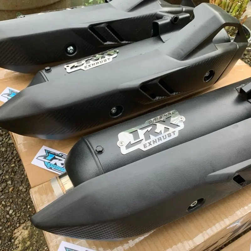 KNALPOT Standar Racing ORIGINAL Moncong Shijiro Fullsystem Beat Vario Nmax Mio Aerox Scoopy dll 4