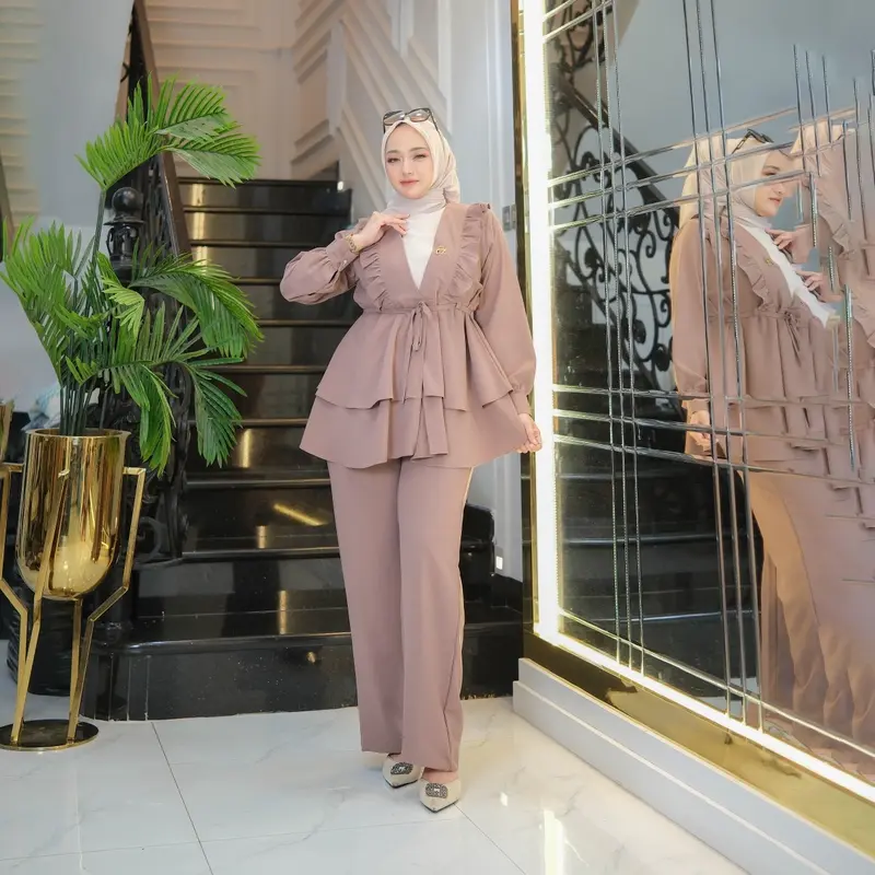 Gwenza - Sharda Setelan Celana Casual - Muslim Wanita 1
