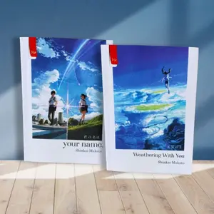 Best Seller Buku Novel YOUR NAME & WEATHERING WITH YOU Oleh Shinkai Makoto Edisi Terbaru Dengan Cover Menarik