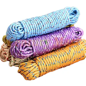 Tali Jemuran Bahan Nilon Murni 10 Meter Ketebalan 5mm Awet Tahan Lama Warna Cerah dan Tahan Lama Besi